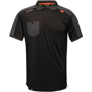 Regatta TRS167 Offensive Moisture Wicking Poloshirt XXL  Black