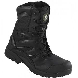 Rock Fall RF4500 Titanium High Leg Side-Zip Boots S3 Black 12