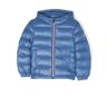 Moncler , Blue Kids Coats with Tricolour Details ,Blue male, Sizes: 10 Y