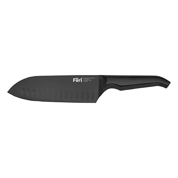 Furi Knives Furi Pro Jet Black East West 17cm Santoku Knife