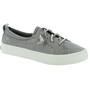 Sperry Top-Sider Crest Vibe Linen - Womens 12 Grey Oxford Medium