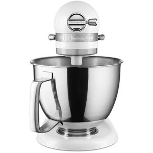 KitchenAid KSM3316XFW Artisan Mini 3.5 Quart Tilt-Head Stand Mixer, Matte White