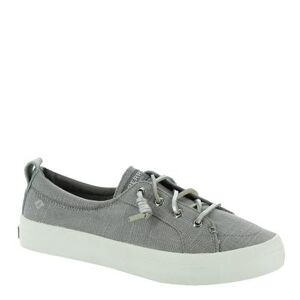 Sperry Top-Sider Crest Vibe Linen - Womens 8.5 Grey Oxford Medium