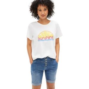 Plus Size Women's Sunshine Graphic Tee by ellos in White (Size 18/20)