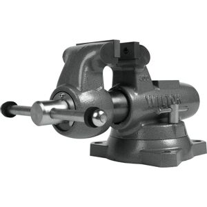 Wilton Machinist 4 in. Jaw Round Channel Vise with Swivel Base