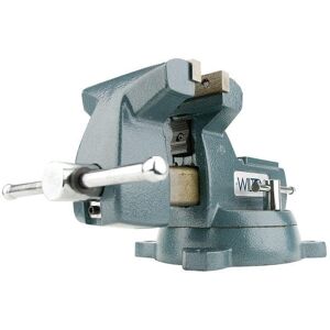 Wilton 5 in. Mechanics Vise with Swivel Base, 3-3/4 in. Throat Depth