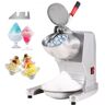 VEVOR Ice Crushers Machine, 220lbs Per Hour Electric Snow Cone Maker with 4 Blades, Stainless Steel Shaved Ice Machine with Cover and Bowl, 300W Ice Shaver Machine for Home and Commercial Use, Silver