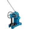 VEVOR Heavy Duty Arbor Press 3 Ton, Ratchet Leverage Arbor Press with Handwheel, Manual Desktop Metal Arbor Press 21.5 Inch Max. Working Height, for Riveting Punching Holes