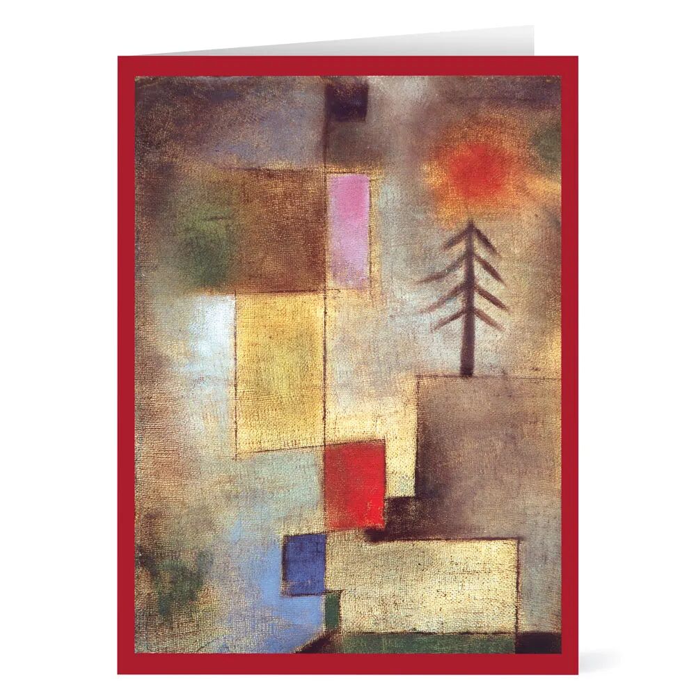 The Metropolitan Museum of Art Klee: Little Painting with Pine Tree Holiday Cards