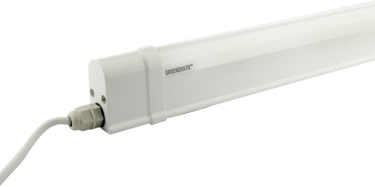 Groenovatie LED TL T5 Geintegreerd Armatuur, 16W, 120 cm, Neutraal Wit, Waterdicht