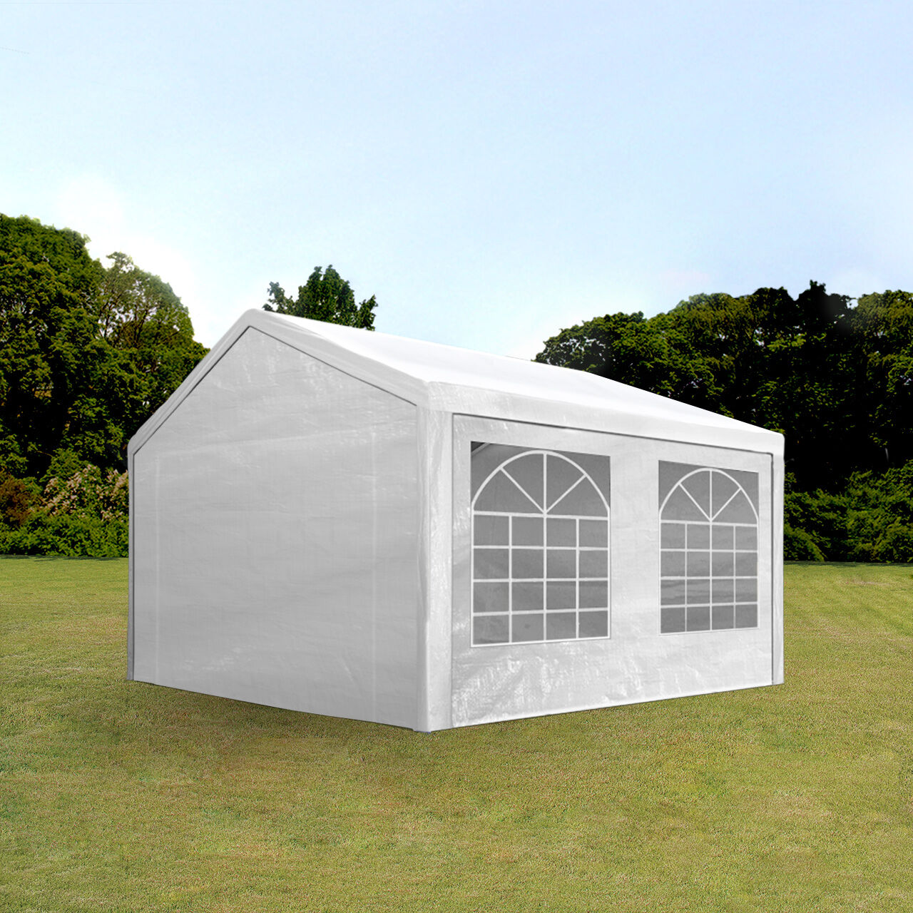 TOOLPORT Partytent 3x5m PE 180g/m² wit waterdicht Feesttent