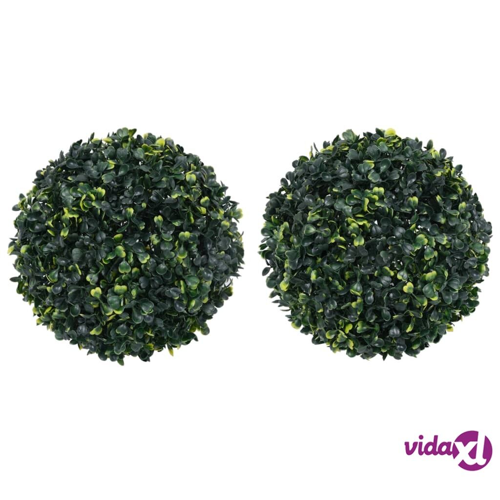 vidaXL Artificial Boxwood Balls 2 pcs 45 cm