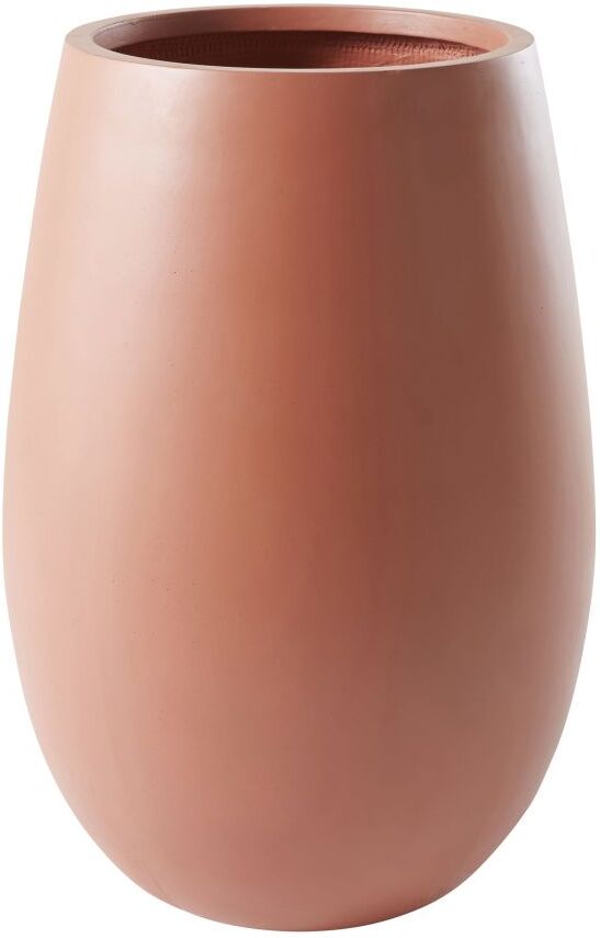 Maisons du Monde Terracotta pot van glasvezel H70