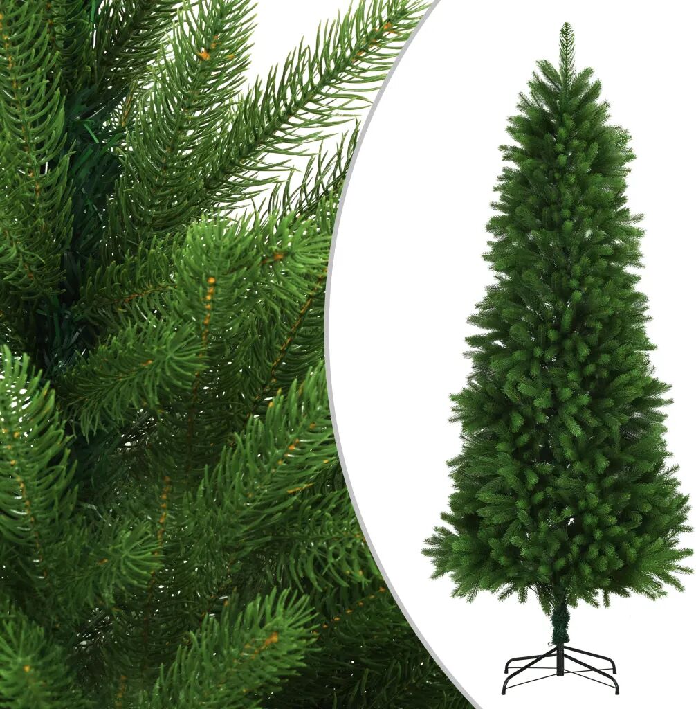 vidaXL Arbre de Noël artificiel Aiguilles réalistes 240 cm Vert