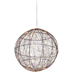 STT Dekohänger »Ball Omega 30cm, 90LED ConnectLine« braun