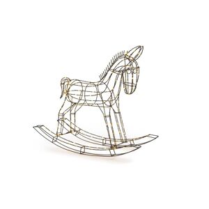 STT LED Dekofigur »Figur Rocking Horse« schwarz Größe