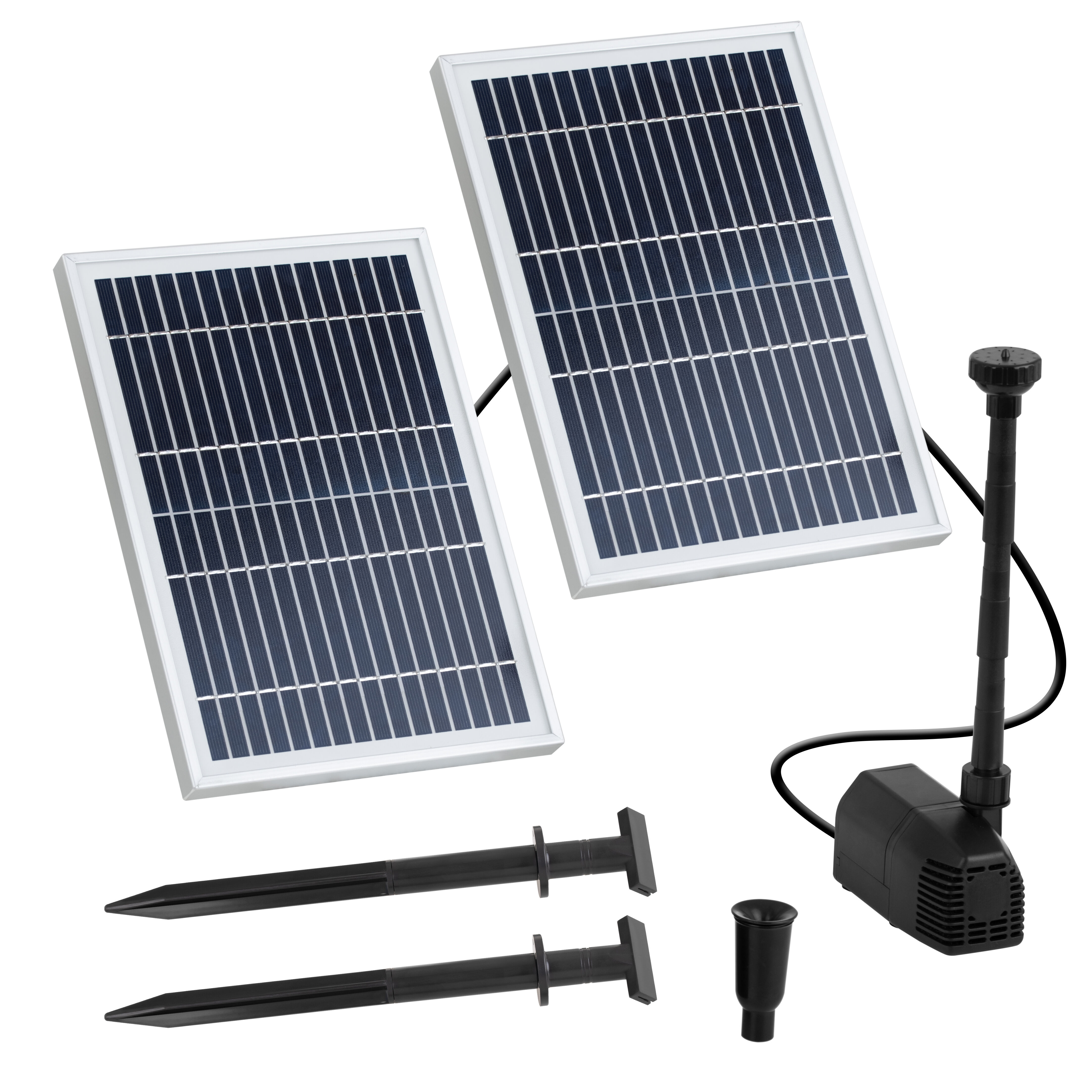 Uniprodo Solar-Springbrunnen - 1.350 l/h