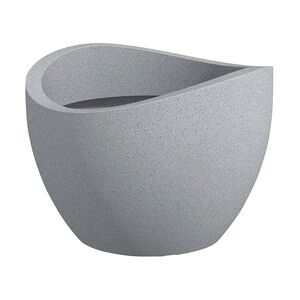 Scheurich Pflanzgefäß Wave Globe Ø 60 x 44,5 cm granit grau