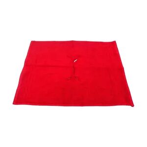 Sensepura Nasenschlitztuch 50x60 cm 500g/m2 rot mit Bestickung