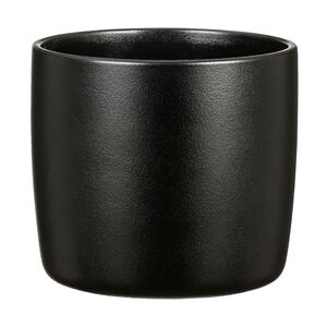 Scheurich Übertopf Solid Ø 24,1 x 21,9 cm ebano schwarz