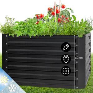 Blum - High Grow Straight Hochbeet 100x60x100cm 600l Stahl - Anthrazit