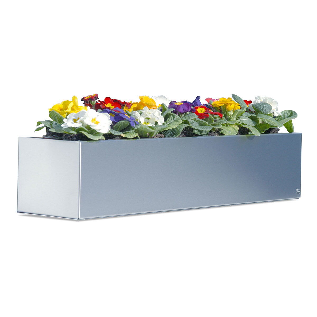 Radius Design - Blumenkasten 80 cm, Edelstahl