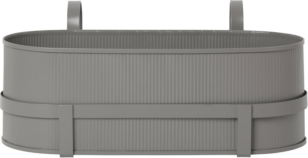 ferm LIVING - Bau Balcony Box, warm grey