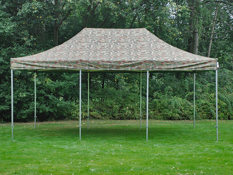 Dancover Faltzelt Faltpavillon Wasserdicht FleXtents PRO 4x6m Camouflage