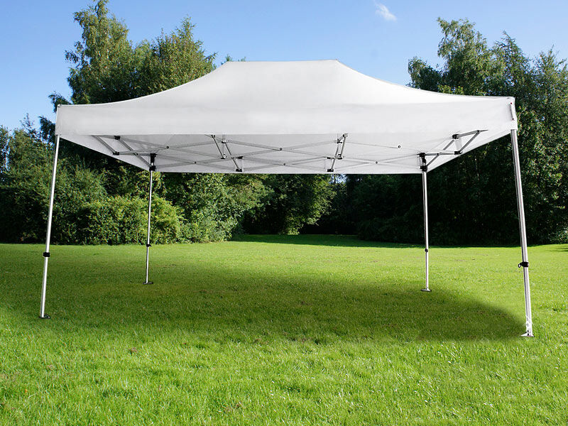 Dancover Faltzelt Faltpavillon Wasserdicht FleXtents PRO 3x4,5m Weiß