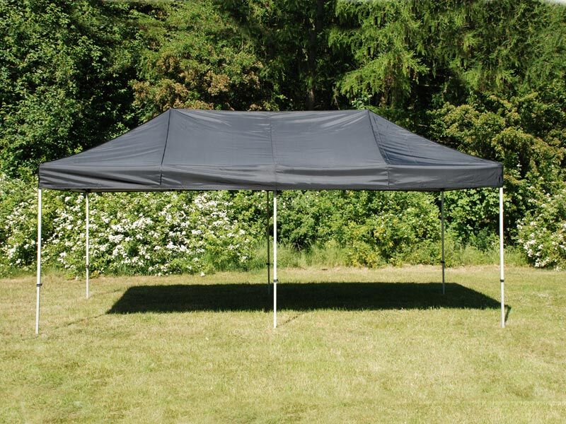 Dancover Faltzelt Faltpavillon Wasserdicht FleXtents PRO 4x8m Schwarz