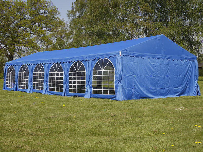 Dancover Partyzelt Festzelt UNICO 6x12m, Blau