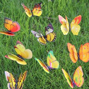 BayOne Dekorative sommerfugle til haven 20-Pak