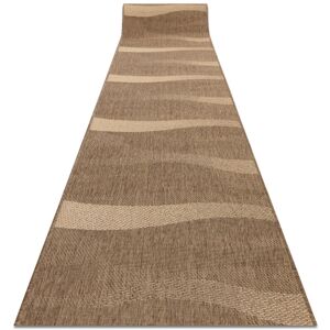 Dywany Luszczów Fortovet SISAL FLOORLUX design 20212 coffee / men 70 cm, 70x110 cm