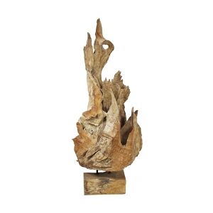 Europalms Natural wood sculpture 160cm naturskulptur naturlig skulptur træ