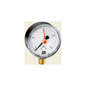 Watts Industries Nordic AB MANOMETER Ø80 X 1/2 0-6 BAR NEDADVENDT TILSLUTNING TIL VARMEANLÆG