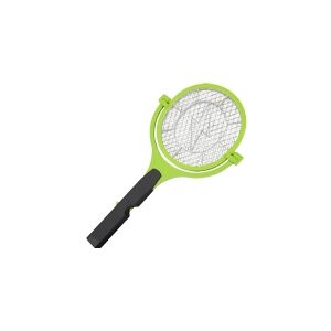 Gardigo Fly Swatter 90° Bzzz 25164 Strømgitter Fluesmækker (L x B x H) 445 x 228 x 28 mm Sort, Grøn 1 stk