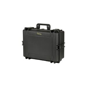 raaco FlightCase 5, Sort, Polypropylen (PP), Støvresistent, Kemisk modstandsevne, Vandtæt, Kuldebestandig, 555 mm, 428 mm, 211 mm