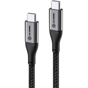 Alogic Ladekabel Usb-C Til Usb-C, Grå, 1,5 Meter