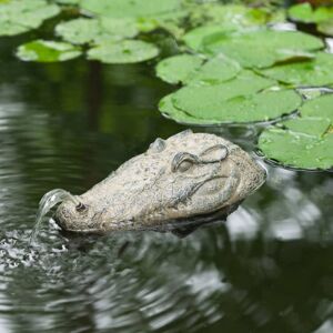 Ubbink vandsprøjtende havedamsfigur krokodille