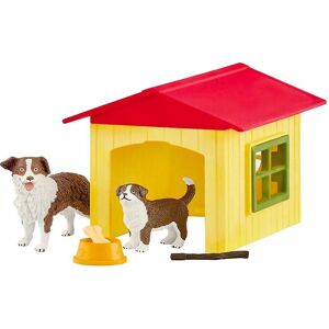 Schleich Farm World - 17x13 Cm - Frendly Dog House - Schleich - Onesize - Legetøjsdyr