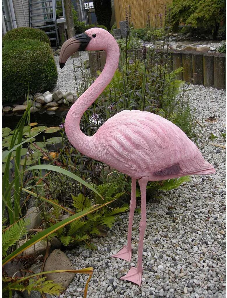 Ubbink flamingo havedamsfigur plastik