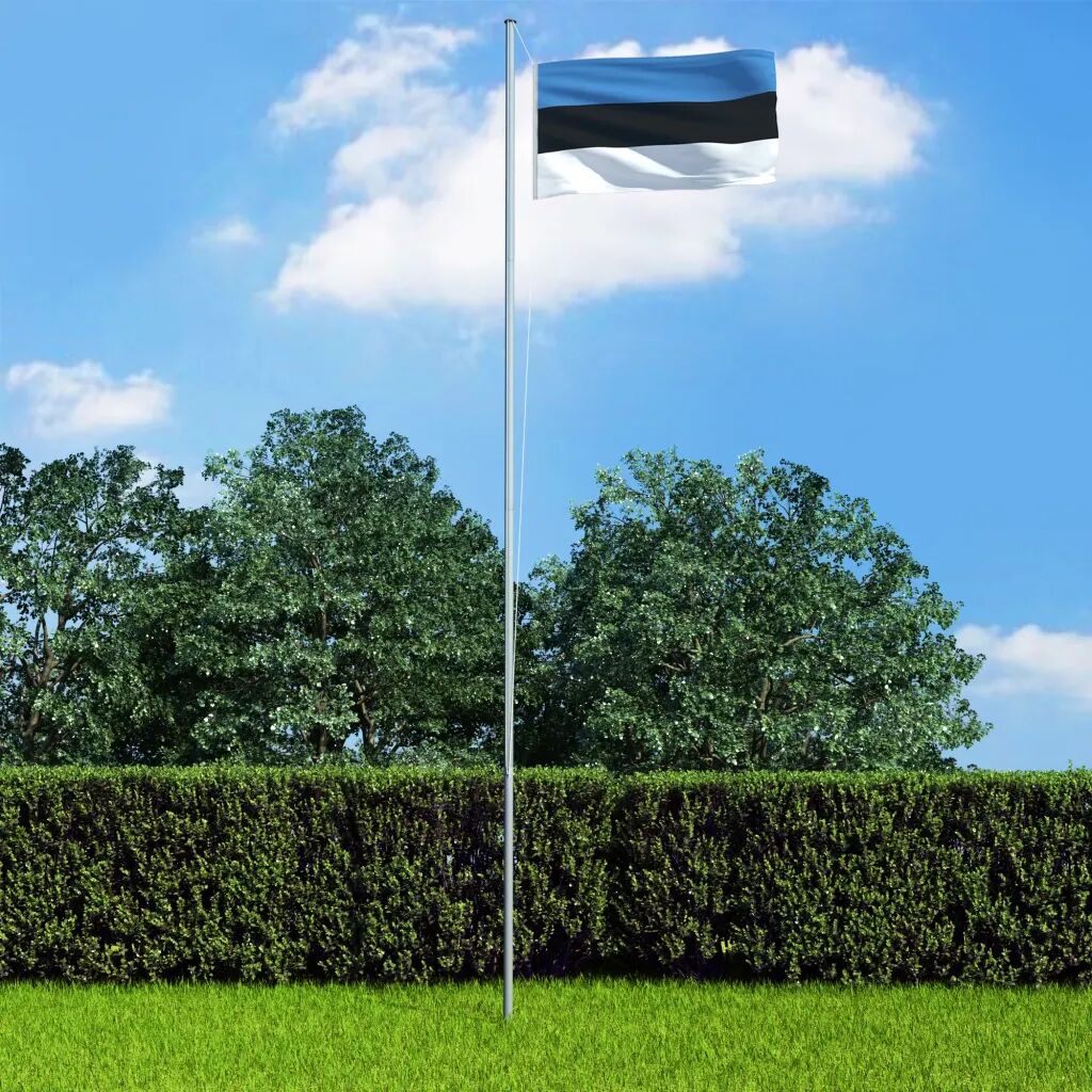 vidaXL Estlands flag 90x150 cm