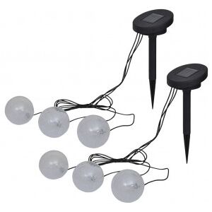 vidaXL Lámparas Flotantes Led Para Estanque Y Piscina 6 Unidades