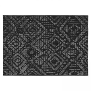 Oviala Tapete de exterior de polipropileno de 160 x 230 cm en color negro