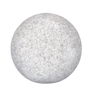 LolaHome Lámpara exterior Sphere de granito gris de Ø 40x40 cm