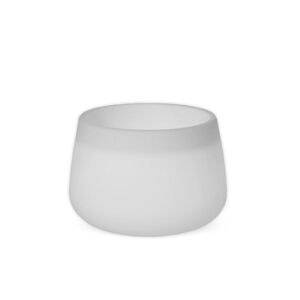 Newgarden Macetero redondo con luz muy resistente luz blanca ø59x39 cm