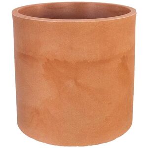 Newgarden Macetero redondo polietileno resistente exterior terracota ø50x50 cm