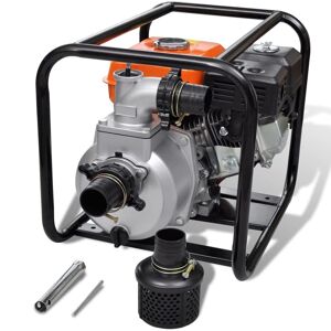 vidaXL Motor de gasolina bomba de agua 80 mm conexión 4800 W