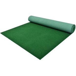 vidaXL Césped artificial con tacos PP 2x1,33 m verde