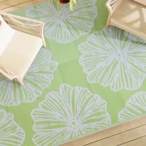 vidaXL Alfombra de exterior PP verde 190x290 cm